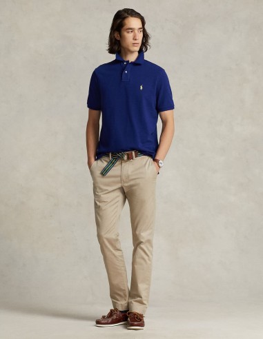 ΜΠΛΟΥΖΑ POLO MESH CUSTOM SLIM FIT