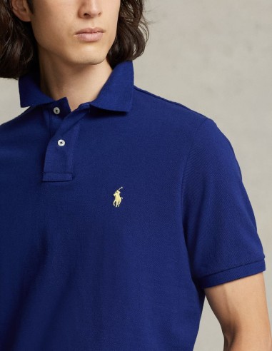 ΜΠΛΟΥΖΑ POLO MESH CUSTOM SLIM FIT
