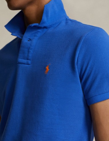 ΜΠΛΟΥΖΑ POLO MESH CUSTOM SLIM FIT