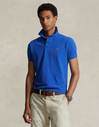 ΜΠΛΟΥΖΑ POLO MESH CUSTOM SLIM FIT