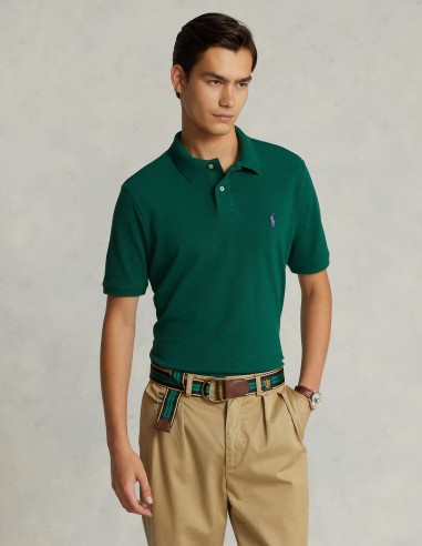 ΜΠΛΟΥΖΑ POLO MESH CUSTOM SLIM FIT