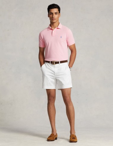 CUSTOM SLIM FIT MESH POLO SHIRT