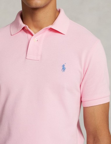 CUSTOM SLIM FIT MESH POLO SHIRT