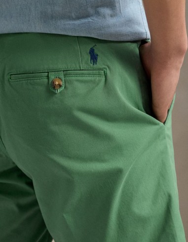 STRETCH STRAIGHT FIT CHINO SHORT