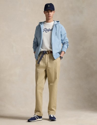 DOUBLE-KNIT FULL ZIP HOODIE