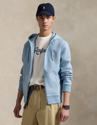 DOUBLE-KNIT FULL ZIP HOODIE