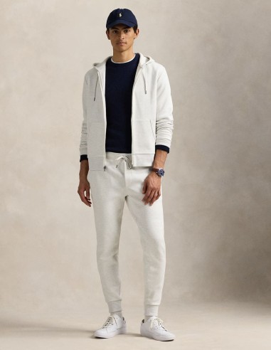 DOUBLE-KNIT FULL ZIP HOODIE