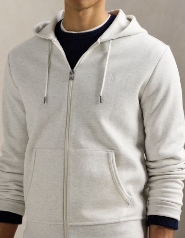DOUBLE-KNIT FULL ZIP HOODIE