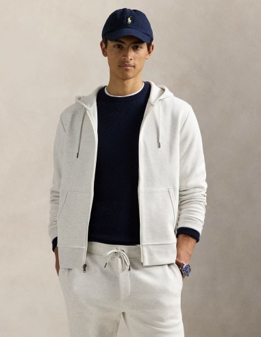 DOUBLE-KNIT FULL ZIP HOODIE