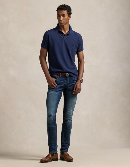 ΜΠΛΟΥΖΑ POLO MESH BIG PONY CUSTOM FIT