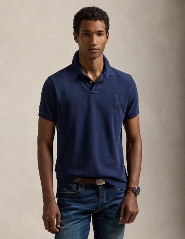 ΜΠΛΟΥΖΑ POLO MESH BIG PONY CUSTOM FIT