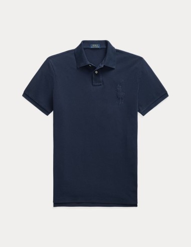 ΜΠΛΟΥΖΑ POLO MESH BIG PONY CUSTOM FIT