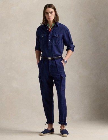 LATEEF SLIM TAPERED FIT CARGO TROUSER