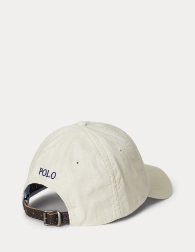 LINEN BALL CAP