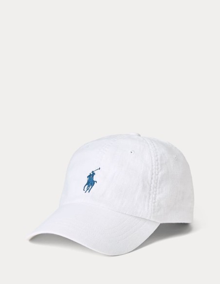 LINEN BALL CAP
