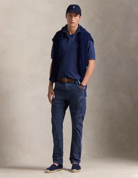 ΠΑΝΤΕΛΟΝΙ CARGO GARMENT-DYED TWILL SLIM FIT