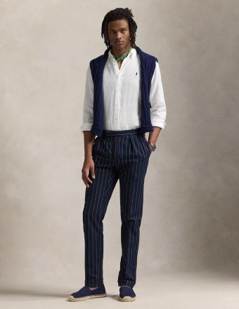 CUSTOM FIT LINEN SHIRT 2