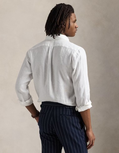 CUSTOM FIT LINEN SHIRT
