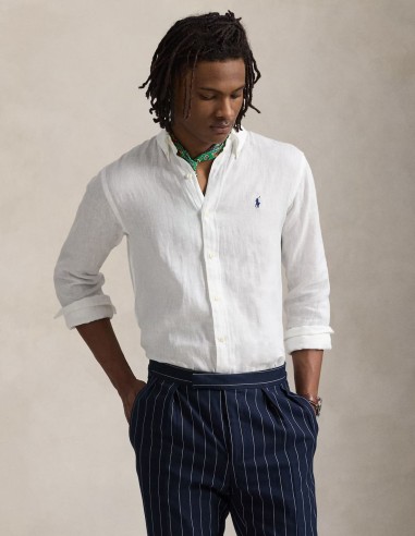 CUSTOM FIT LINEN SHIRT