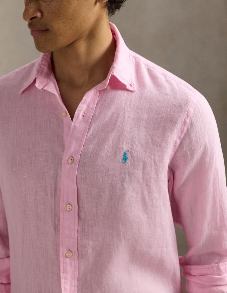 CUSTOM FIT LINEN SHIRT