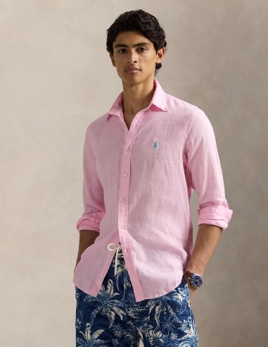 CUSTOM FIT LINEN SHIRT