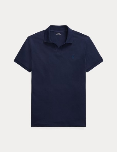 CUSTOM FIT STRETCH MESH POLO SHIRT