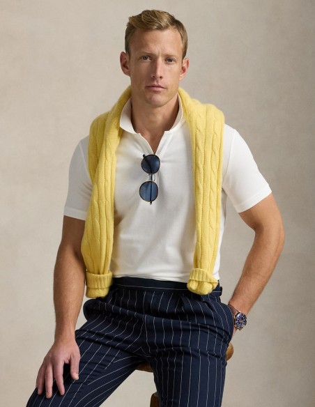 ΜΠΛΟΥΖΑ POLO STRETCH MESH CUSTOM FIT