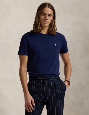 CUSTOM SLIM FIT JERSEY CREWNECK T-SHIRT