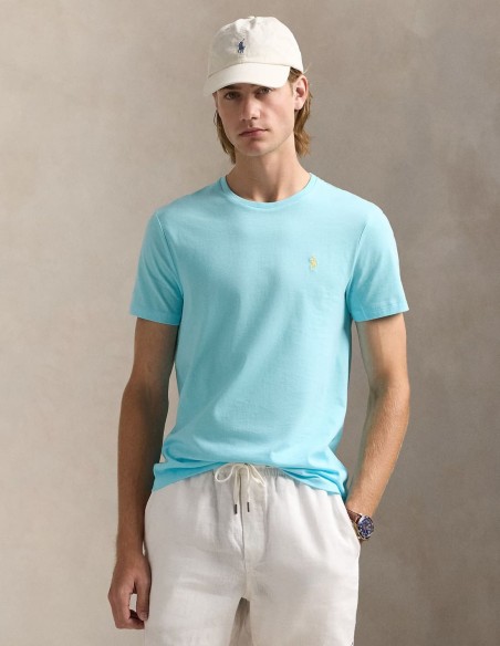 CUSTOM SLIM FIT JERSEY CREWNECK T-SHIRT