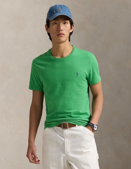 CUSTOM SLIM FIT JERSEY CREWNECK T-SHIRT