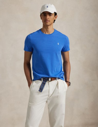 CUSTOM SLIM FIT JERSEY CREWNECK T-SHIRT