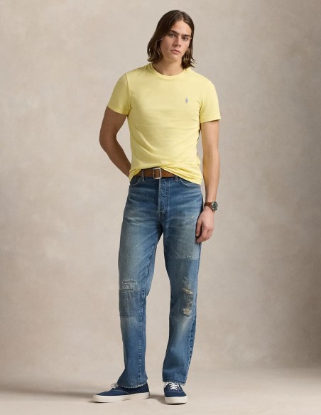 CUSTOM SLIM FIT JERSEY CREWNECK T-SHIRT