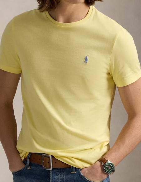 CUSTOM SLIM FIT JERSEY CREWNECK T-SHIRT