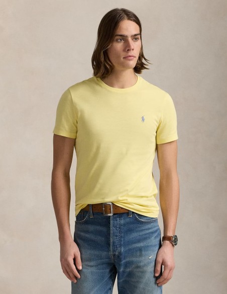 CUSTOM SLIM FIT JERSEY CREWNECK T-SHIRT