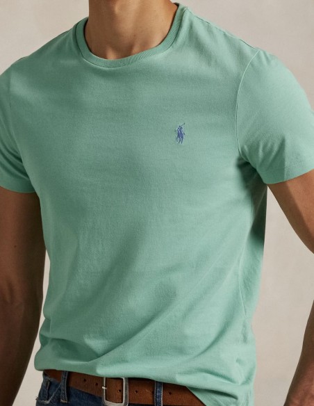 CUSTOM SLIM FIT JERSEY CREWNECK T-SHIRT