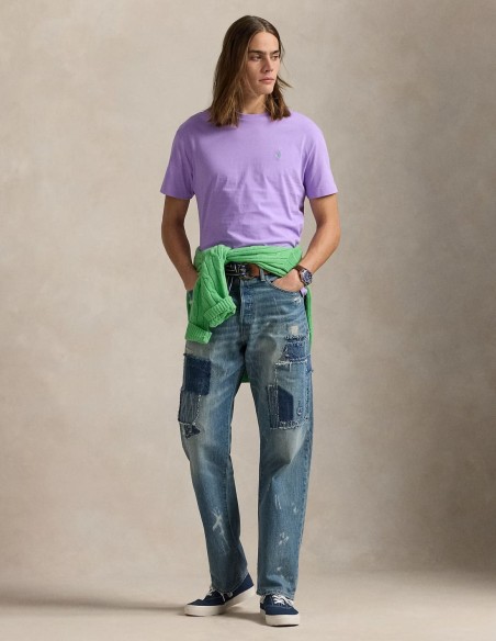 CUSTOM SLIM FIT JERSEY CREWNECK T-SHIRT