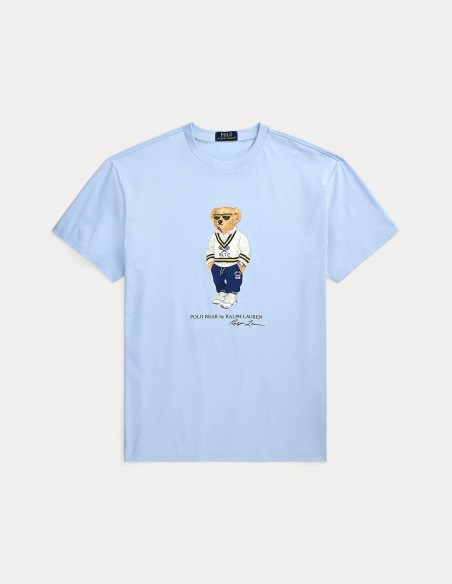 CUSTOM FIT POLO BEAR JERSEY T-SHIRT