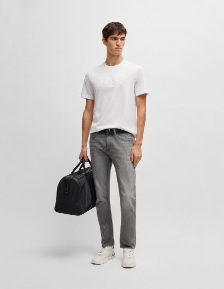 COTTON-JERSEY T-SHIRT WITH LOGO ARTWORK