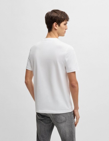 COTTON-JERSEY T-SHIRT WITH LOGO ARTWORK