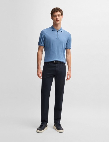 MAINE REGULAR FIT TROUSERS IN COTTON TWILL