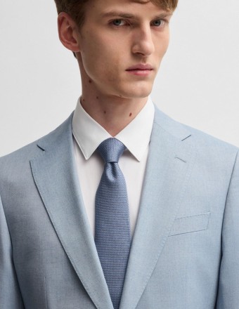 SILK-BLEND TIE WITH... 2