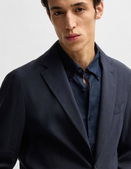 ΣΑΚΑΚΙ ΚΟΣΤΟΥΜΙΟΥ SLIM FIT IN STRETCH LINEN BLEND