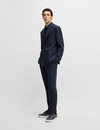 TAPERED FIT TROUSERS IN A... 2