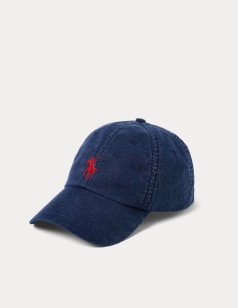 LINEN BALL CAP