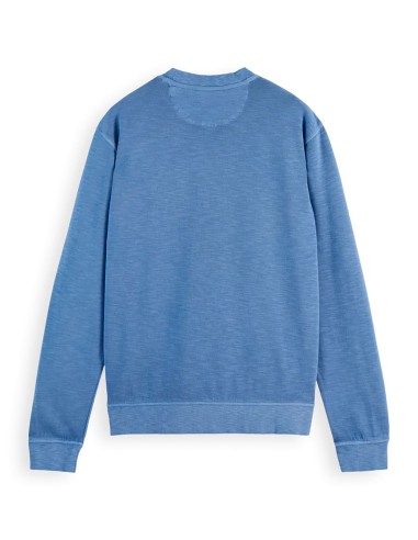 GARMENT DYE STRUCTURED SWEATSHIRT