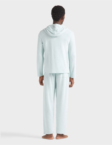 TERRY LONG-SLEEVES HOODED T-SHIRT