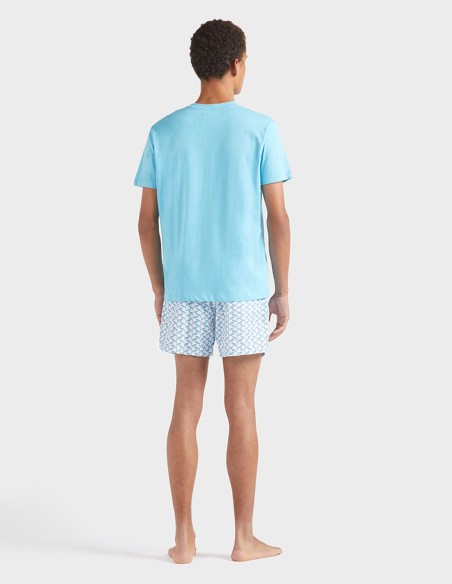 COTTON T-SHIRT CONTRASTED PLACED GOMY LOGO