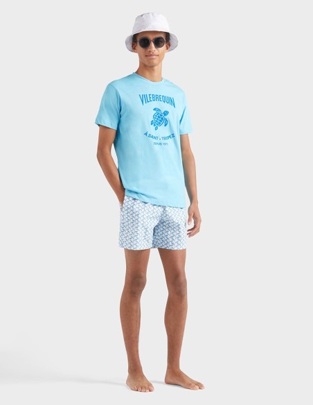 T-SHIRT CONTRASTED PLACED GOMY LOGO