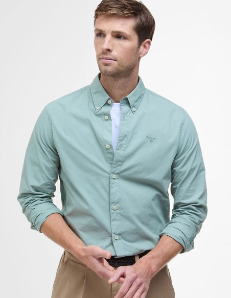 GARMENT DYED TAILORED SHIRT