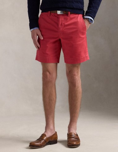 STRETCH STRAIGHT FIT CHINO SHORT